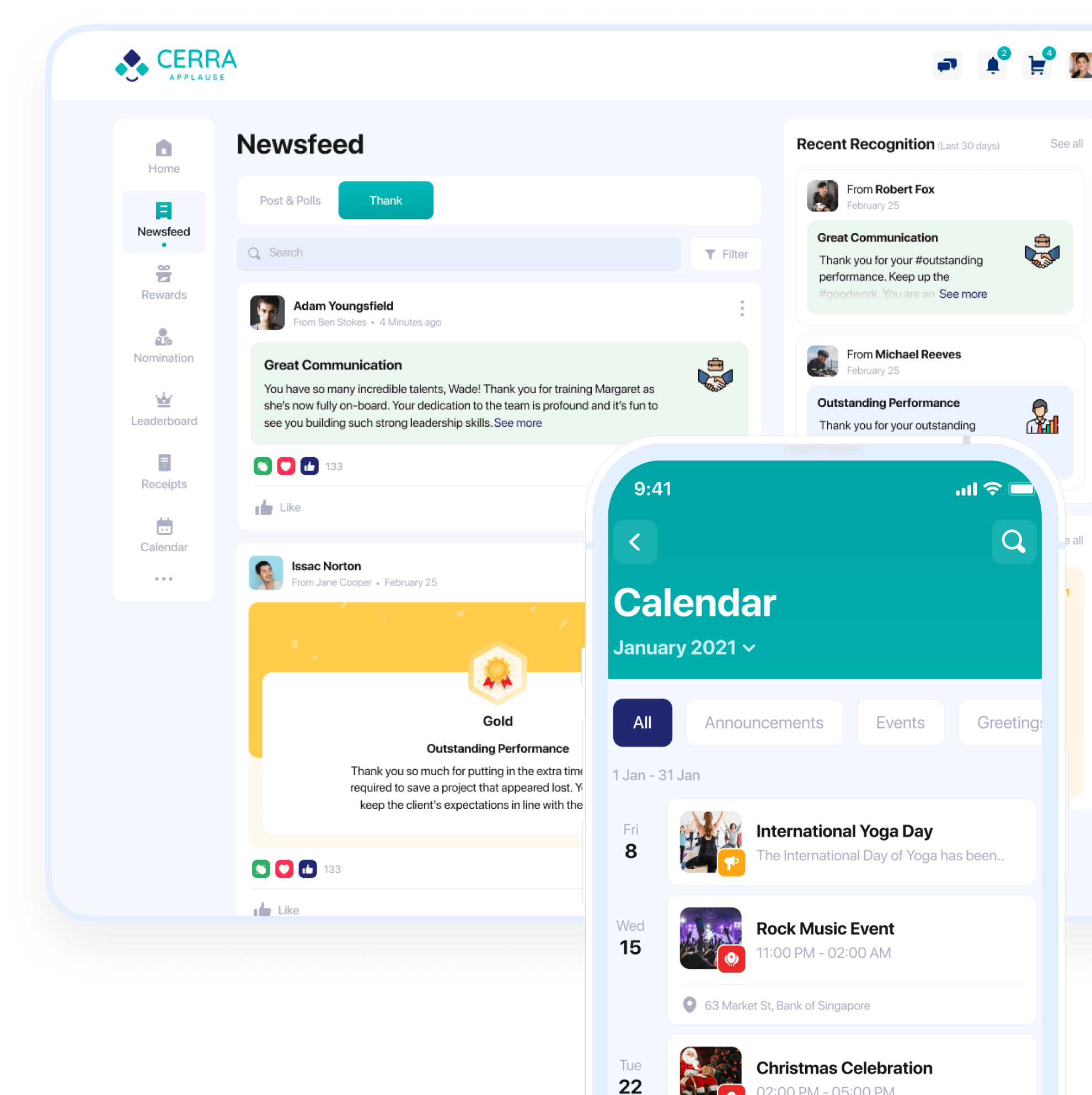 Empowering employee recognition