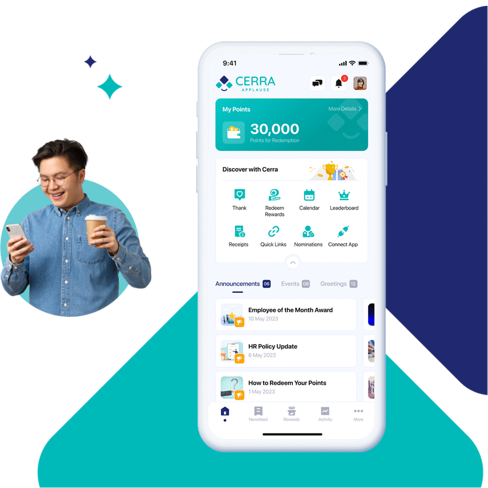 Employee rewards program for Malaysia and beyond