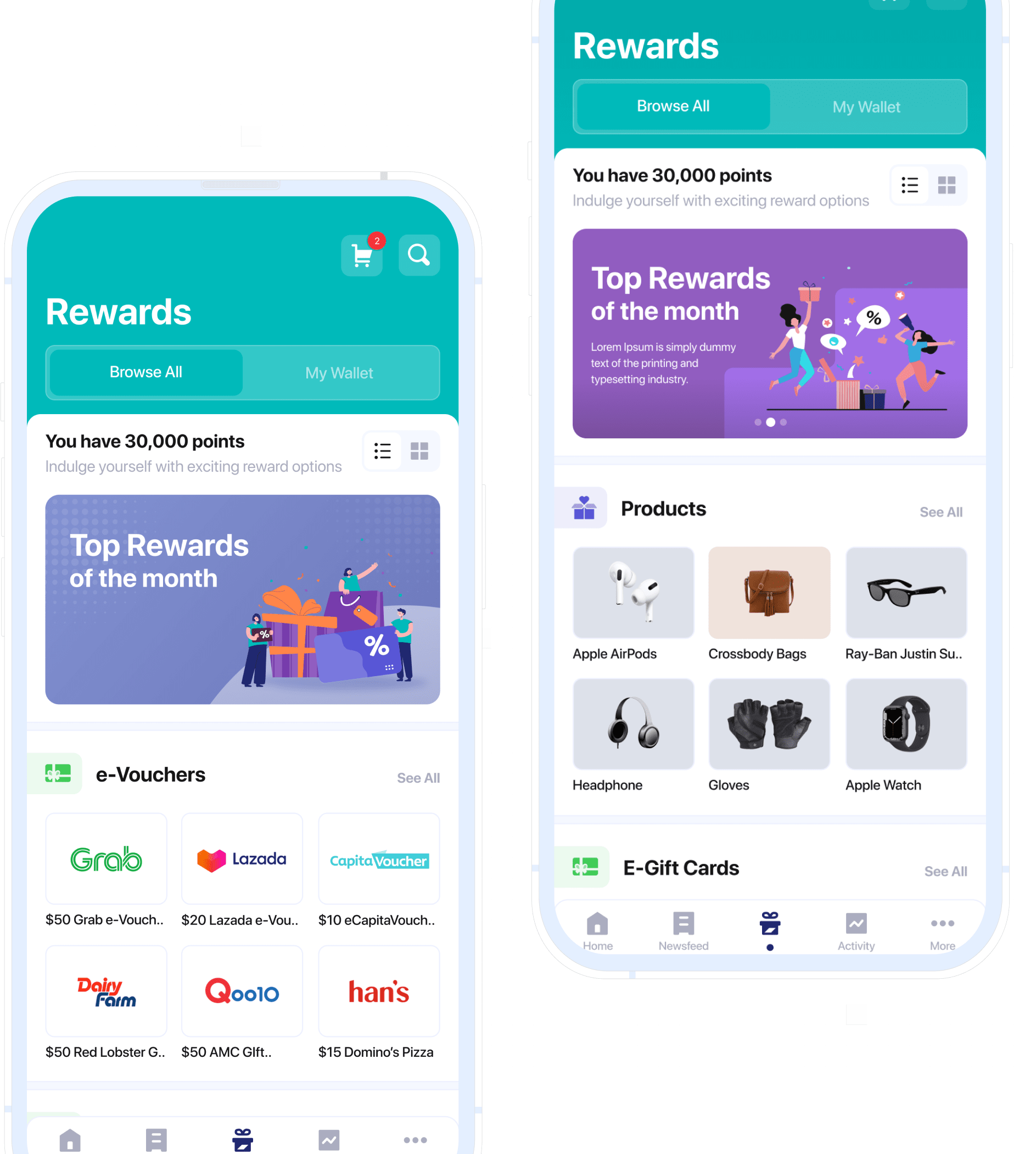 Staff rewards and recognition platform